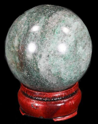 Aventurine (Green Quartz) Sphere - Glimmering #32135